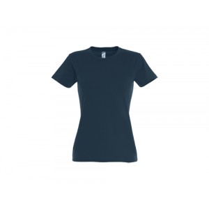 T-SHIRT SRA M/MANGA IMPERIAL WOMEN AZUL PETRÓLEO 